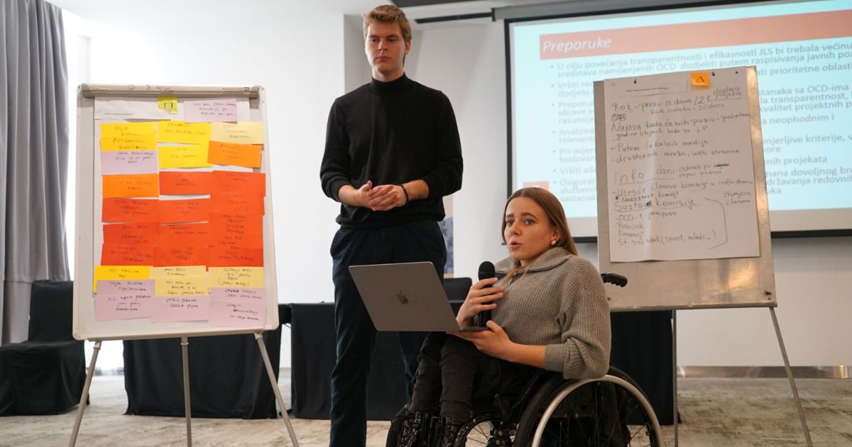 Dinamične konsultacije s civilnim društvom na temu „Finansiranje organizacija civilnog društva na lokalnom nivou“