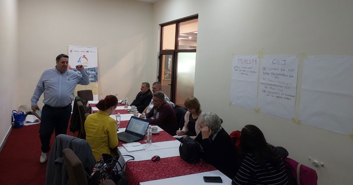 Inicijativa za obezbjeđivanje pristupačnog javnog gradskog prijevoza za osobe sa invaliditetom u Zenici
