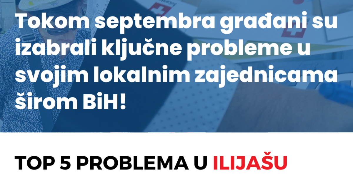 Key issues for citizens in Ilijaš
