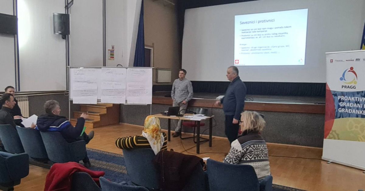Inicijativa za unapređenje položaja osoba sa invaliditetom na području grada Cazina uvođenjem sistemske podrške radu organizacija osoba sa invaliditetom na području grada Cazina