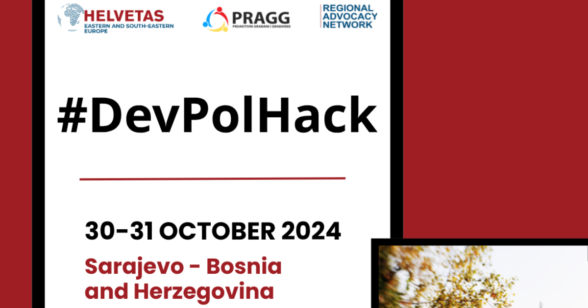 DevPolHack u BiH: Inovativna rješenja za jači građanski glas 